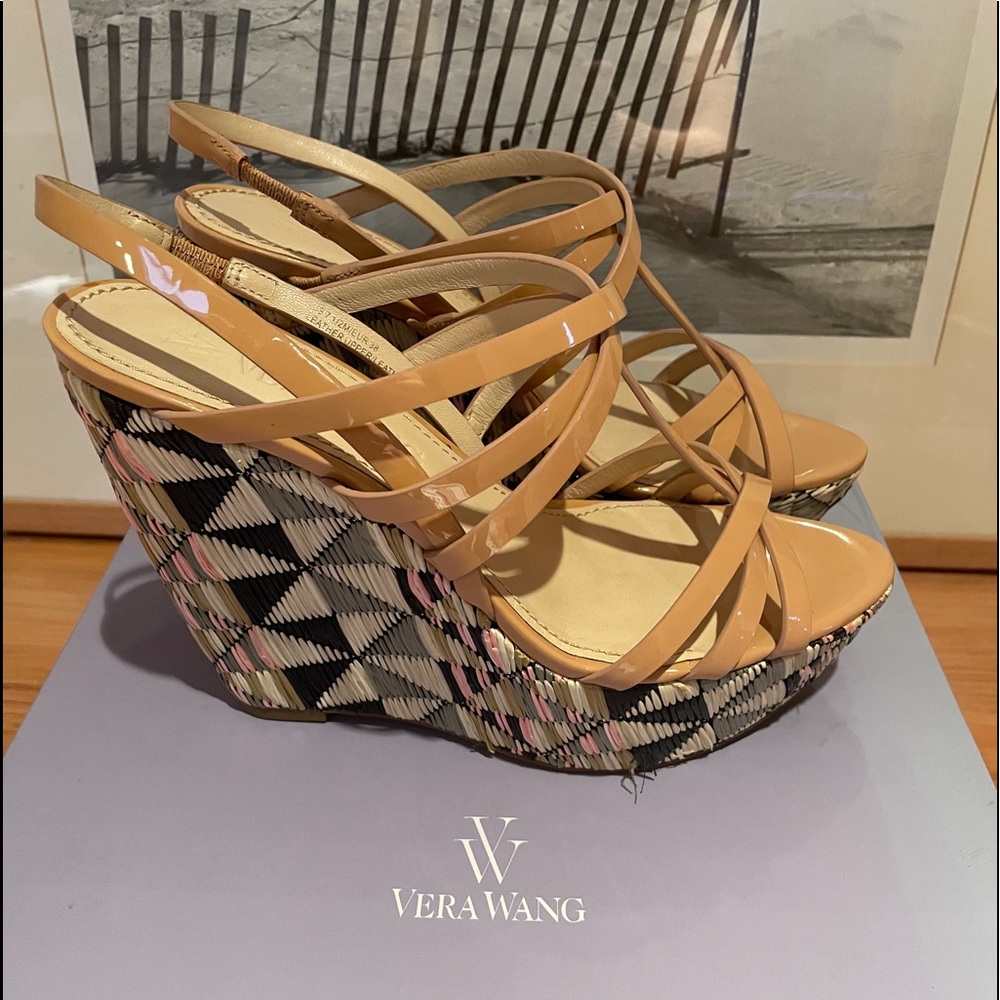 Vera Wang Woven Wedge